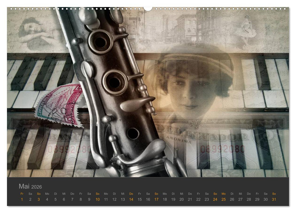 Patchwork - Vintage Impressionen (CALVENDO Wandkalender 2026)