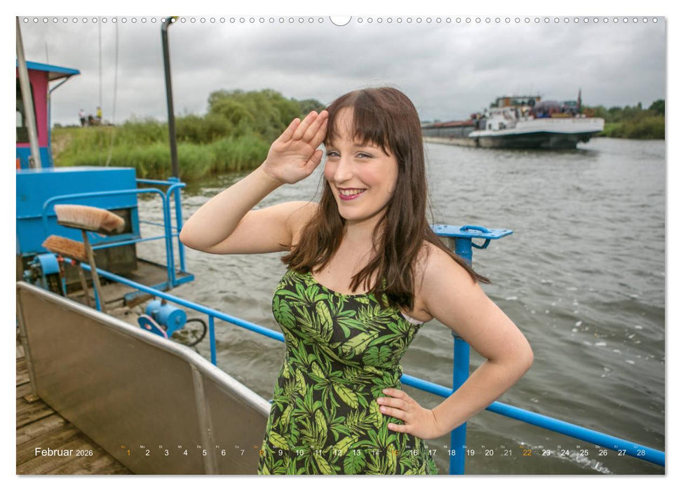 Mainfähren in Franken (CALVENDO Wandkalender 2026)