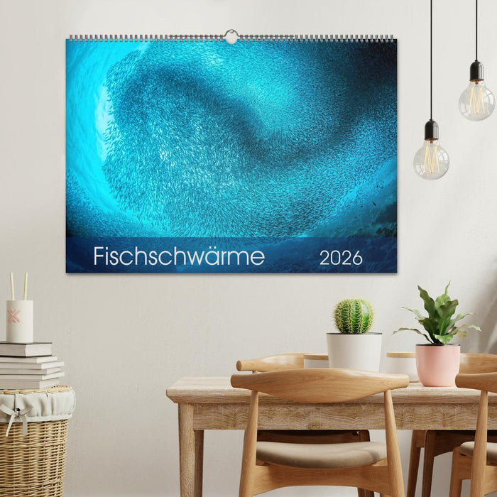 Fischschwärme (CALVENDO Wandkalender 2026)