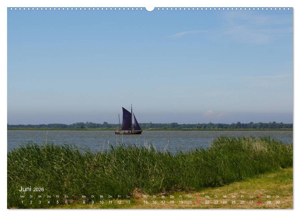 Anblicke und Ausblicke auf Fischland Darß (CALVENDO Premium Wandkalender 2026)