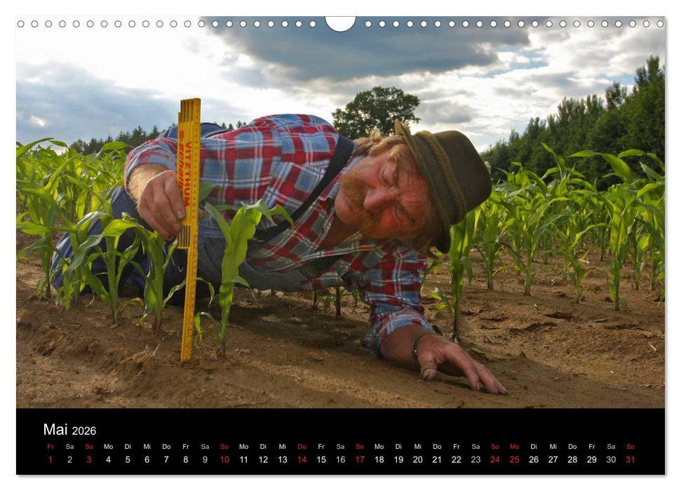 BAUERNSCHLAU 2026 (CALVENDO Wandkalender 2026)