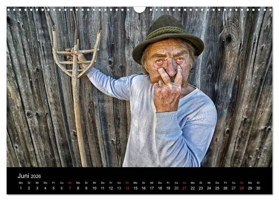 BAUERNSCHLAU 2026 (CALVENDO Wandkalender 2026)