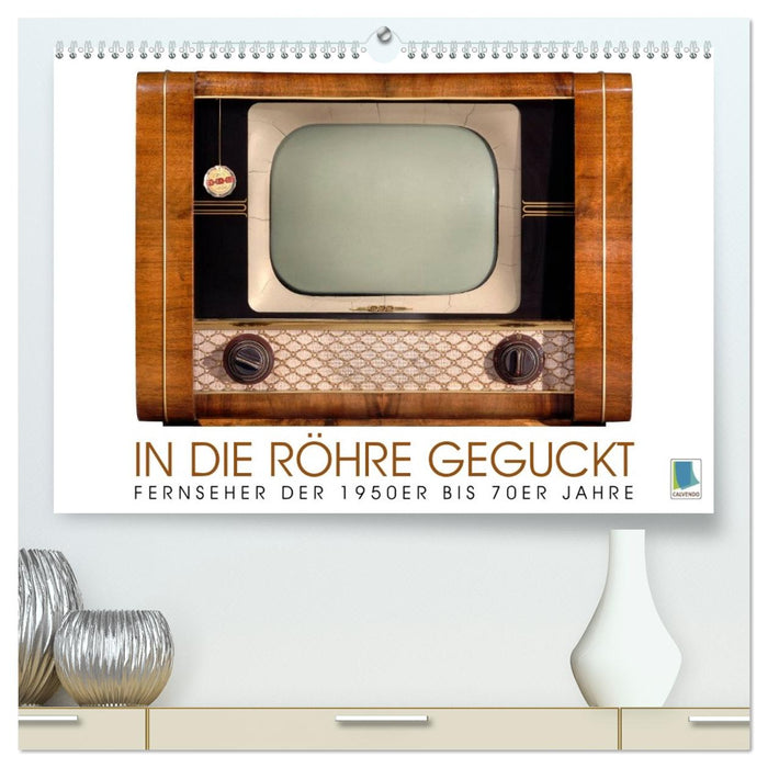 Fernseher der 1950er bis 70er Jahre: In die Röhre geguckt (CALVENDO Premium Wandkalender 2026)
