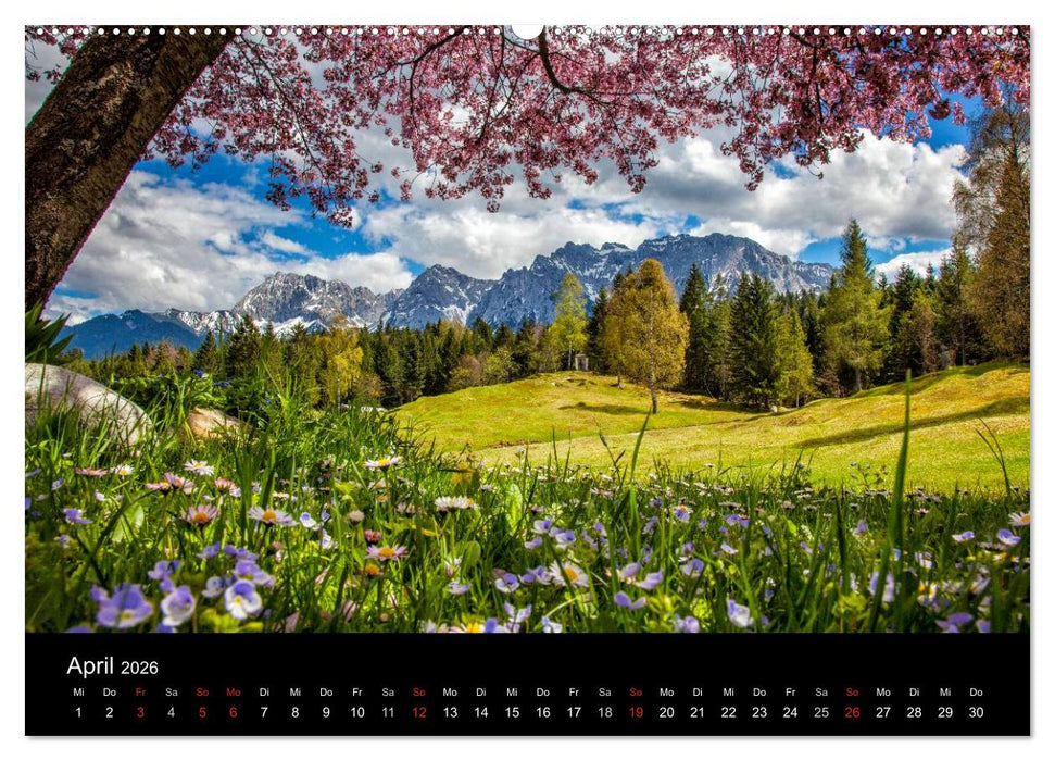 Bergblicke - Karwendel (CALVENDO Premium Wandkalender 2026)