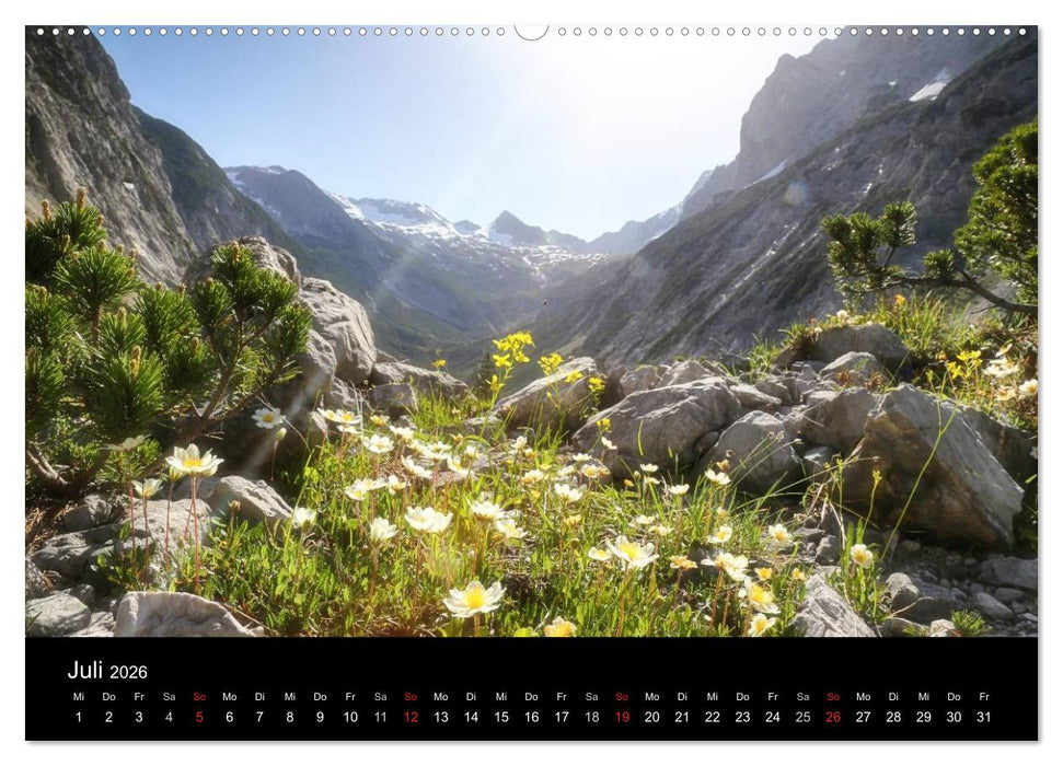Bergblicke - Karwendel (CALVENDO Premium Wandkalender 2026)