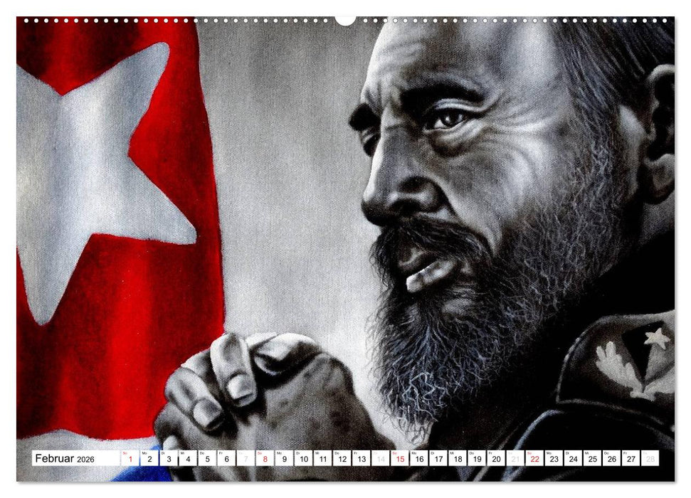 FIDEL CASTRO (CALVENDO Wandkalender 2026)