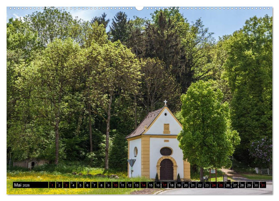 Jakobsweg Steigerwald (CALVENDO Premium Wandkalender 2026)