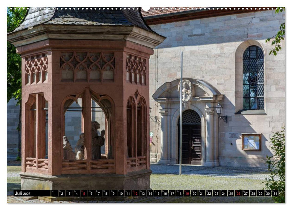 Jakobsweg Steigerwald (CALVENDO Premium Wandkalender 2026)