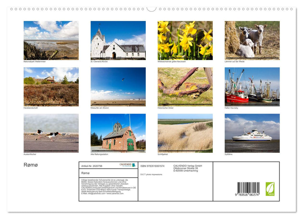 Rømø (CALVENDO Premium Wandkalender 2026)