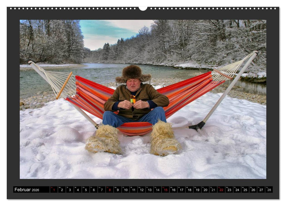GSCHEIT BLED - Humorfotografie (CALVENDO Wandkalender 2026)