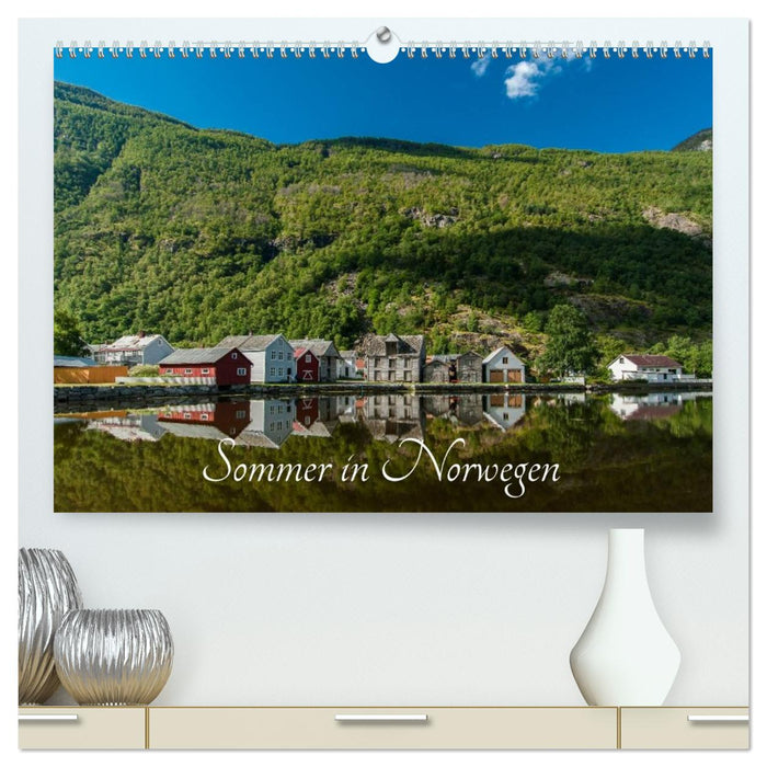 Sommer in Norwegen (CALVENDO Premium Wandkalender 2026)