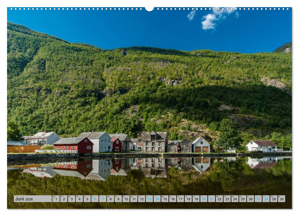 Sommer in Norwegen (CALVENDO Premium Wandkalender 2026)