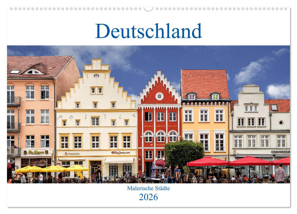 Deutschland - Malerische Städte (CALVENDO Wandkalender 2026)