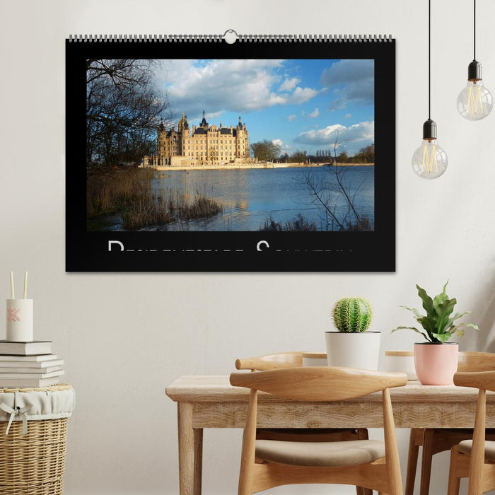 Residenzstadt Schwerin (CALVENDO Wandkalender 2026)