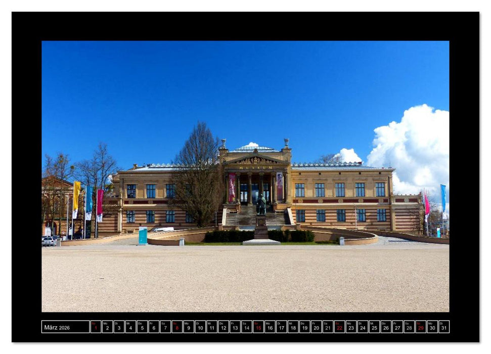 Residenzstadt Schwerin (CALVENDO Wandkalender 2026)