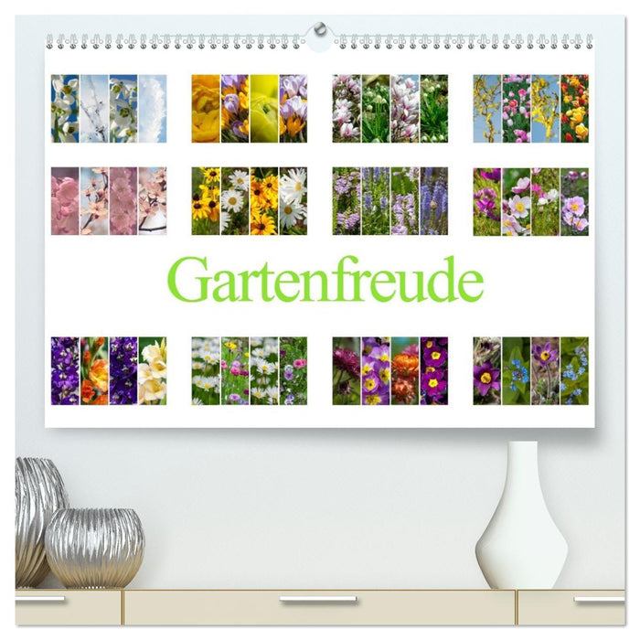 Gartenfreude (CALVENDO Premium Wandkalender 2026)
