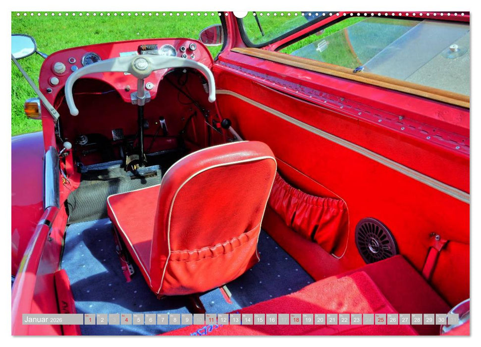 Messerschmitt KR 200 Kabinenroller (CALVENDO Wandkalender 2026)