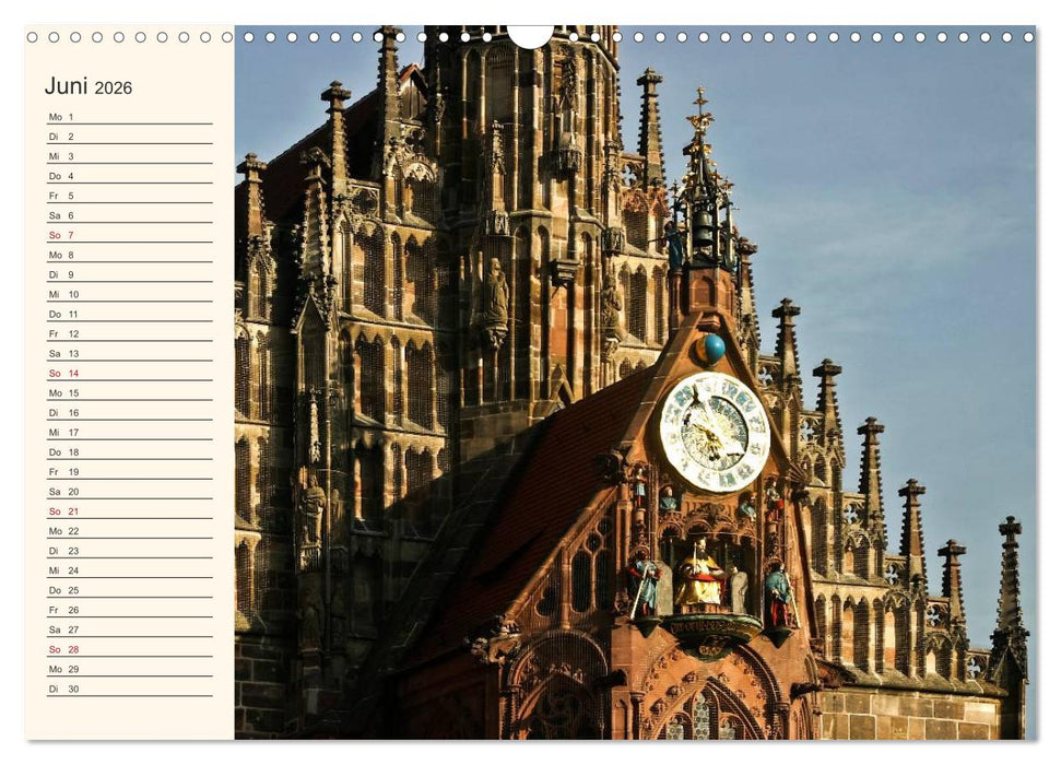 Kaiserstadt Nürnberg (CALVENDO Wandkalender 2026)