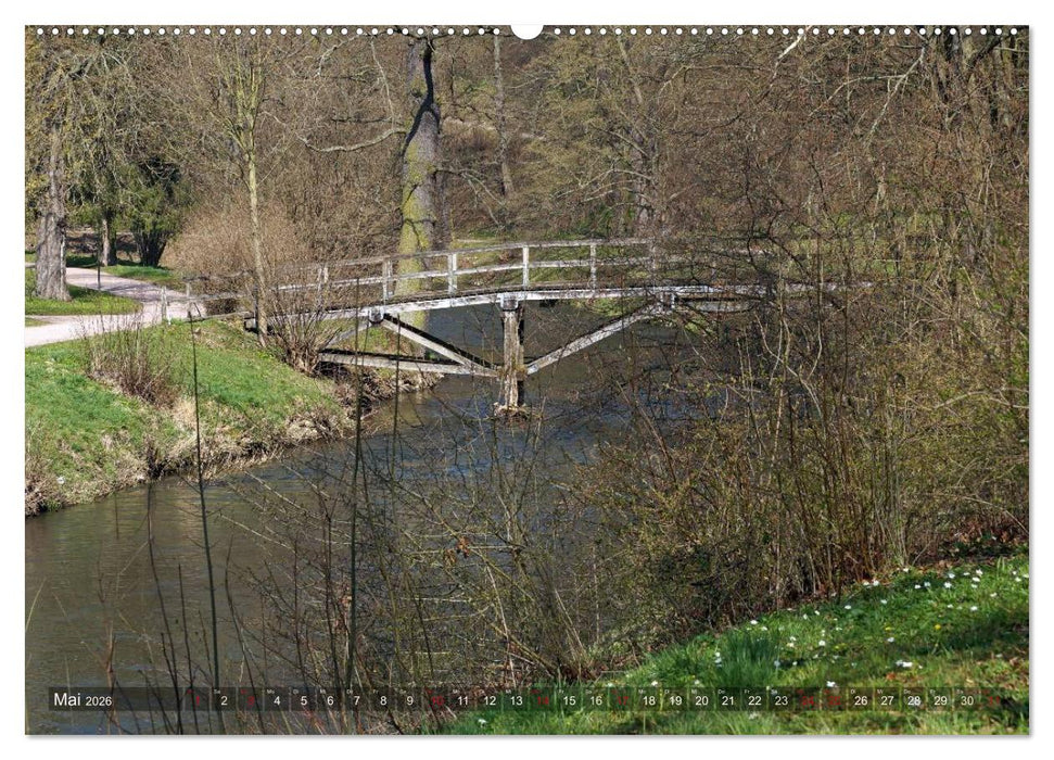 Kleine Perle Weimar-Tiefurt (CALVENDO Wandkalender 2026)