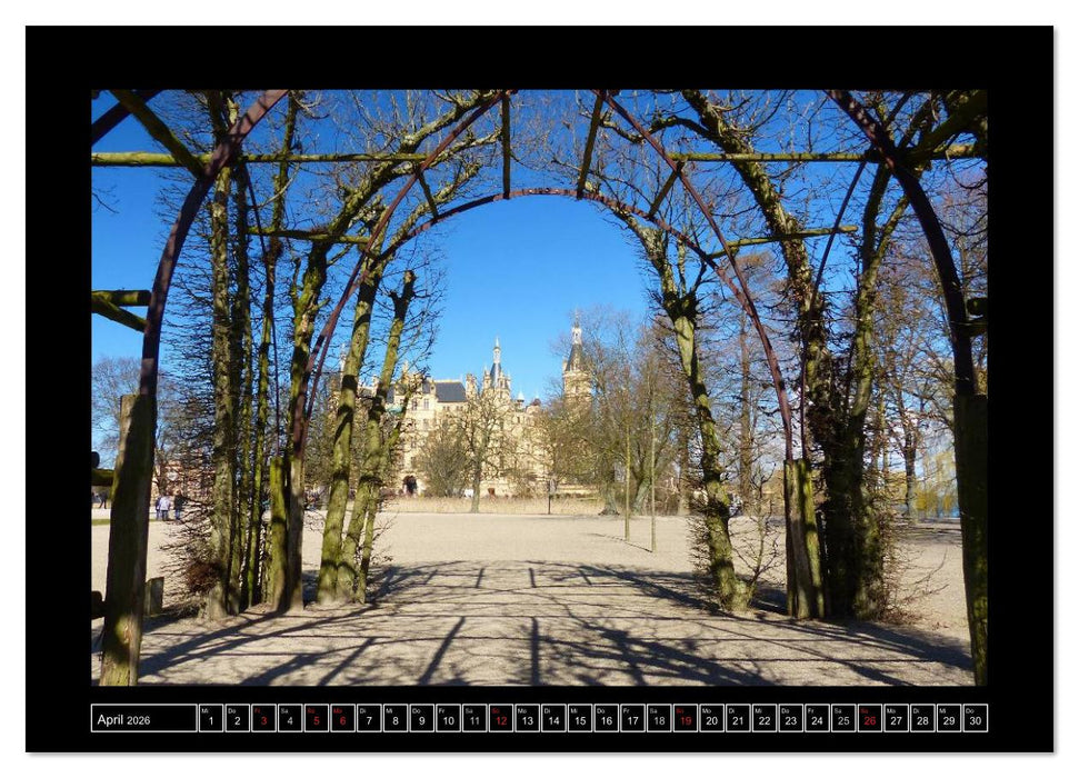 Residenzstadt Schwerin (CALVENDO Premium Wandkalender 2026)