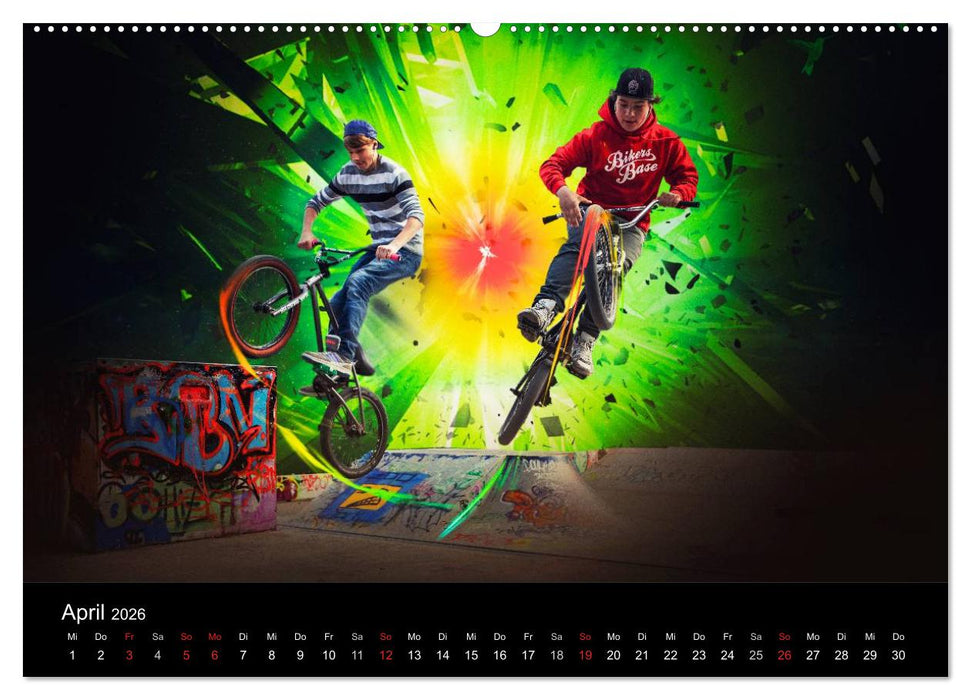 BMX My Life (CALVENDO Premium Wandkalender 2026)