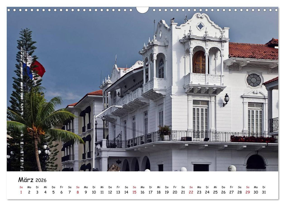 Panama - Finanzwelt und Naturparadies (CALVENDO Wandkalender 2026)