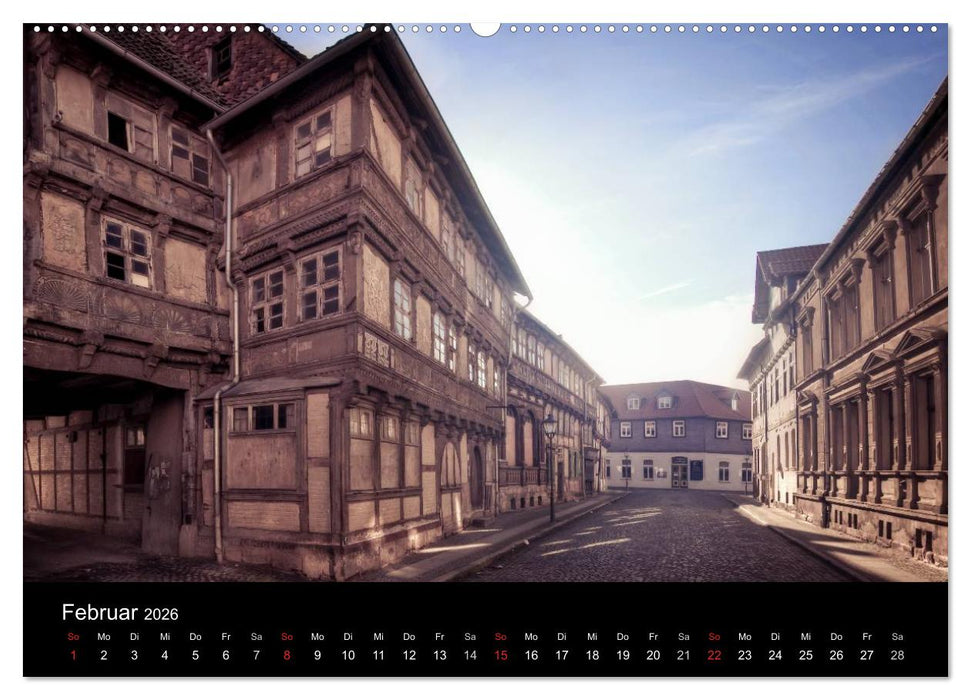 Fachwerk - wie aus einer anderen Zeit (CALVENDO Premium Wandkalender 2026)