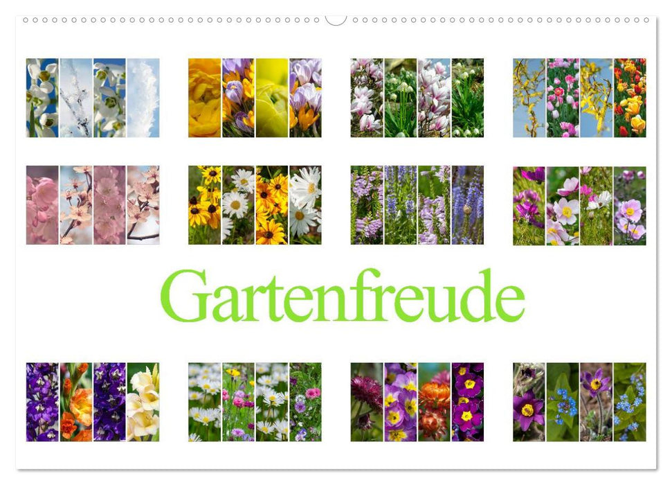 Gartenfreude (CALVENDO Wandkalender 2026)