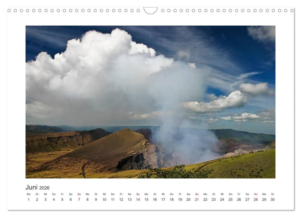 Nicaragua - Land der Vulkane (CALVENDO Wandkalender 2026)