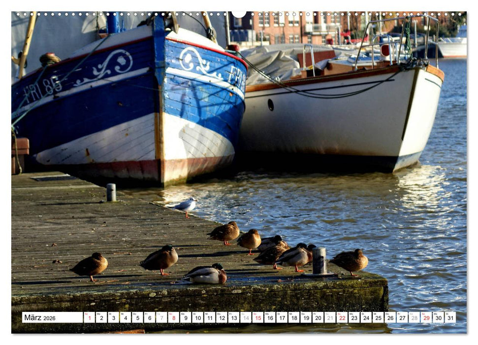 Leer - Ostfriesische Impressionen 2026 (CALVENDO Wandkalender 2026)