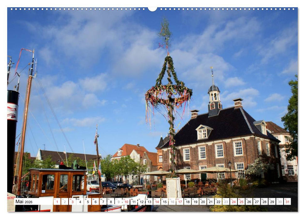 Leer - Ostfriesische Impressionen 2026 (CALVENDO Wandkalender 2026)