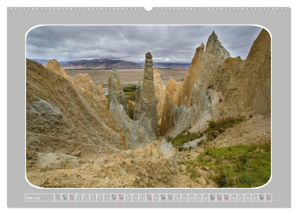 Neuseeland - Die Südinsel (CALVENDO Premium Wandkalender 2026)