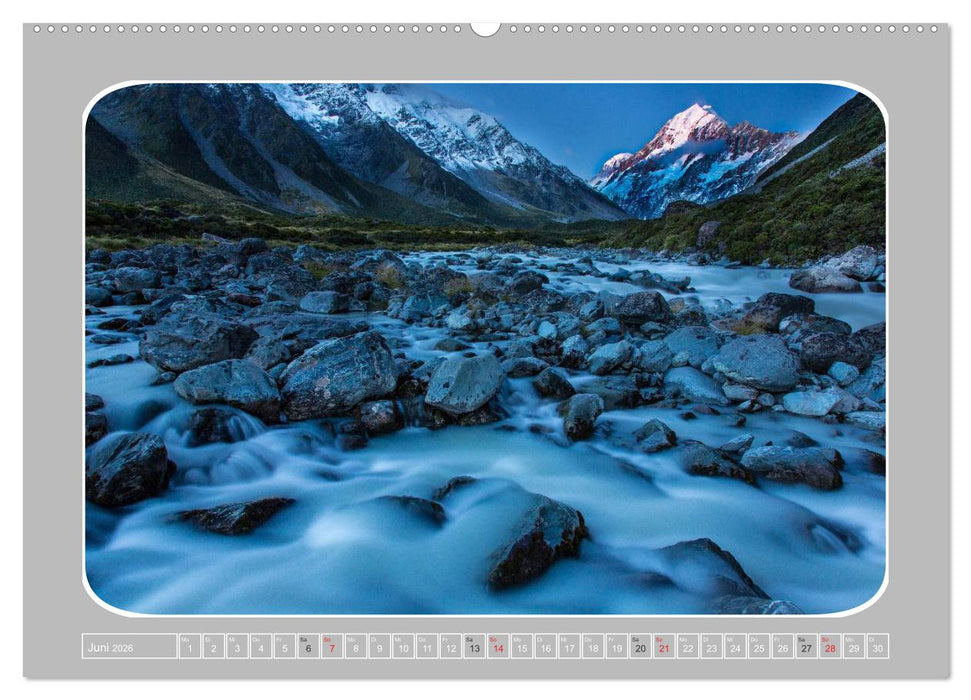 Neuseeland - Die Südinsel (CALVENDO Premium Wandkalender 2026)