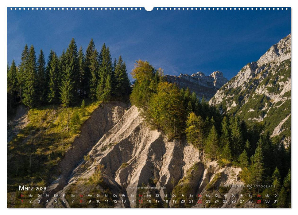 Großer Ahornboden - Europas großer Ahornwald (CALVENDO Wandkalender 2026)