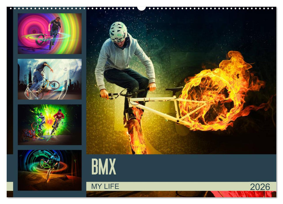 BMX My Life (CALVENDO Wandkalender 2026)