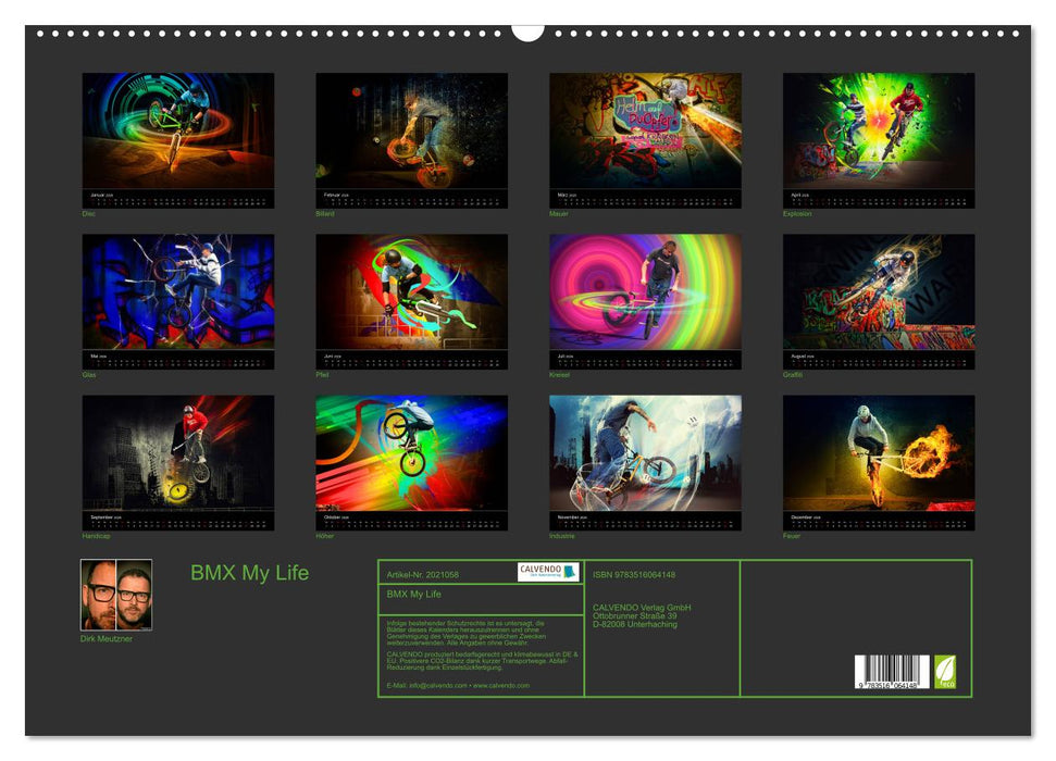 BMX My Life (CALVENDO Wandkalender 2026)