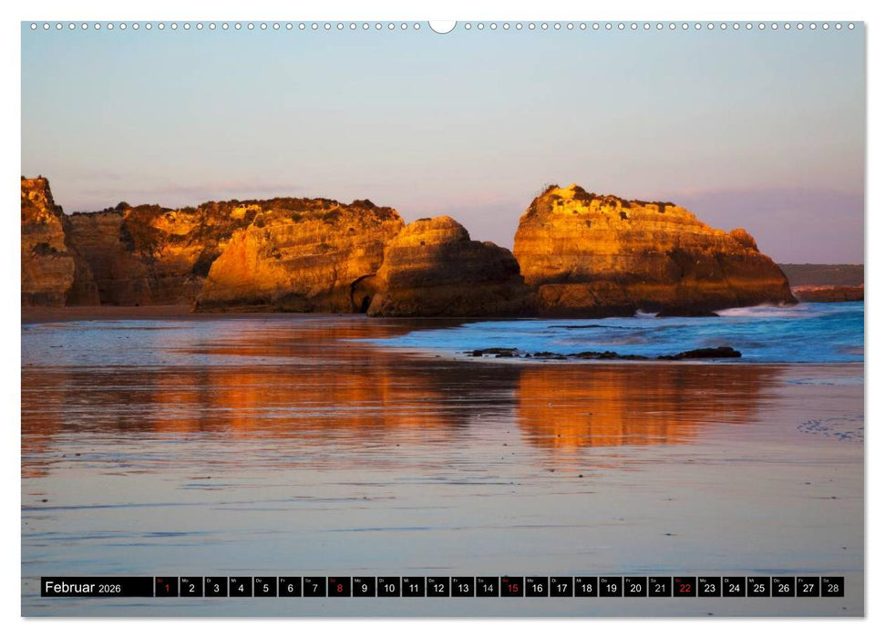 Strände, Felsen und Meer - ALGARVE 2026 (CALVENDO Premium Wandkalender 2026)