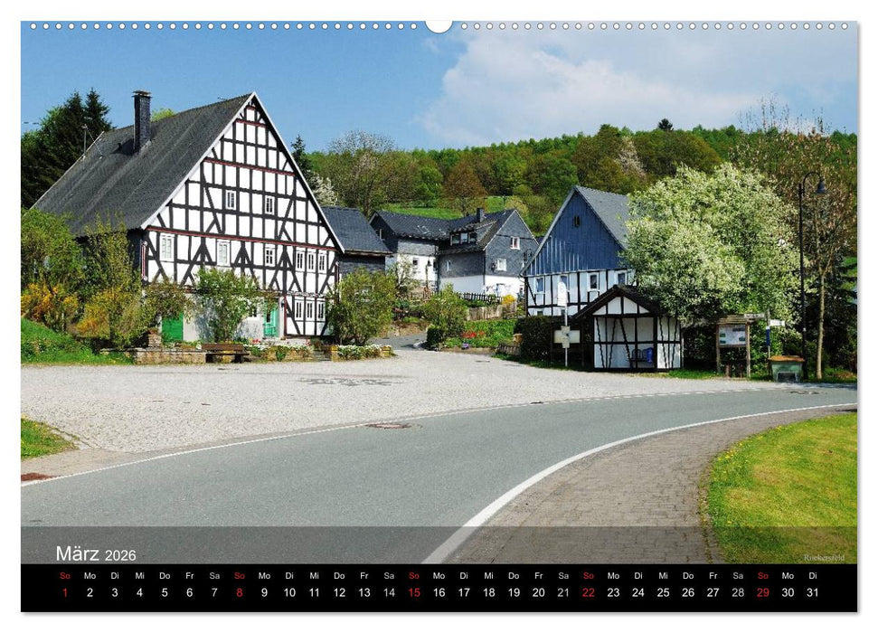 Kreis Siegen-Wittgenstein (CALVENDO Premium Wandkalender 2026)