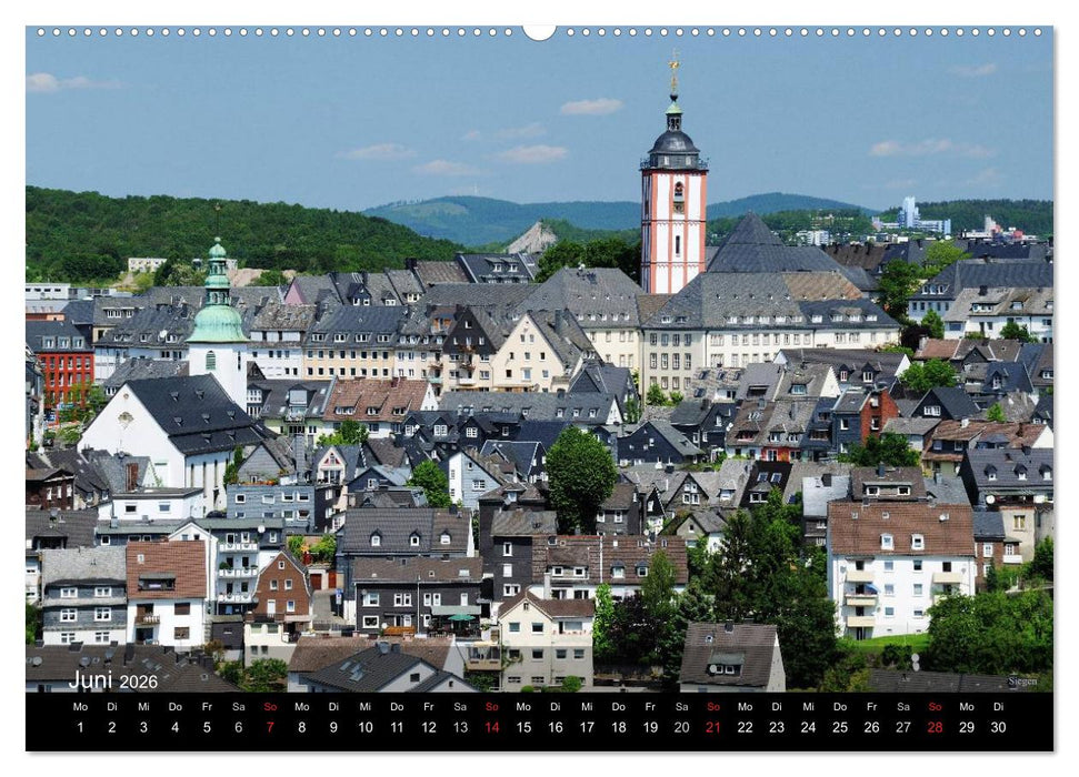 Kreis Siegen-Wittgenstein (CALVENDO Premium Wandkalender 2026)