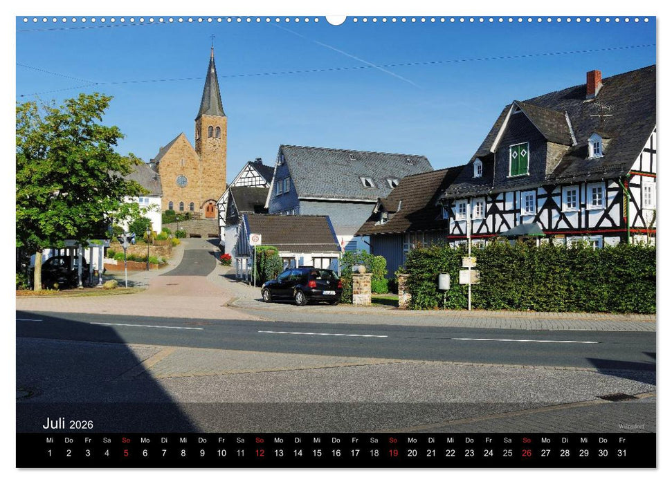 Kreis Siegen-Wittgenstein (CALVENDO Premium Wandkalender 2026)