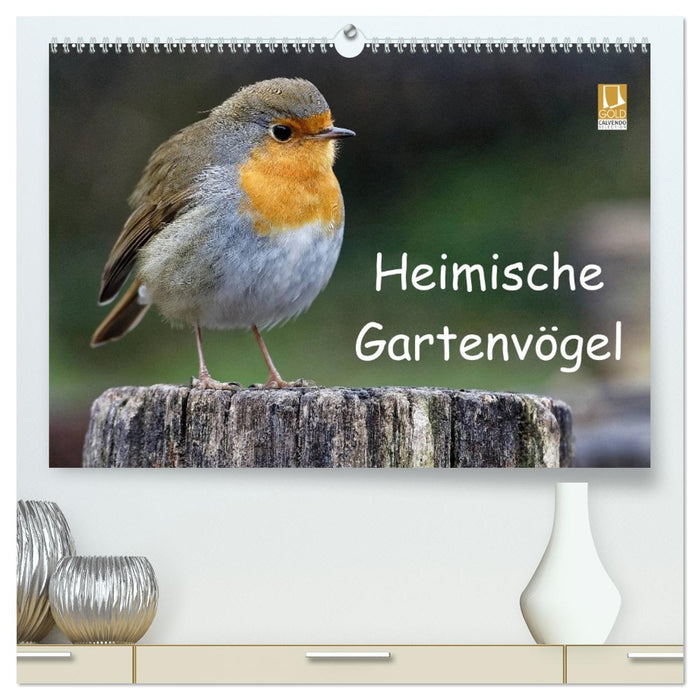 Heimische Gartenvögel (CALVENDO Premium Wandkalender 2026)
