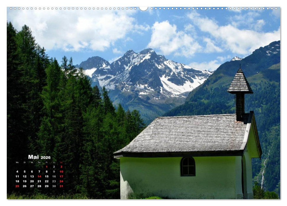 Unterwegs in Tirol (CALVENDO Premium Wandkalender 2026)