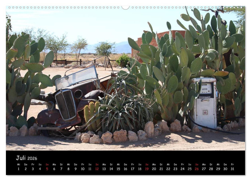 Faszination Namibia - Oldtimer mal anders (CALVENDO Premium Wandkalender 2026)