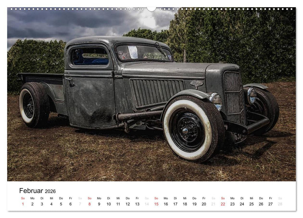 Custom Cars - Männerträume werden wahr (CALVENDO Premium Wandkalender 2026)
