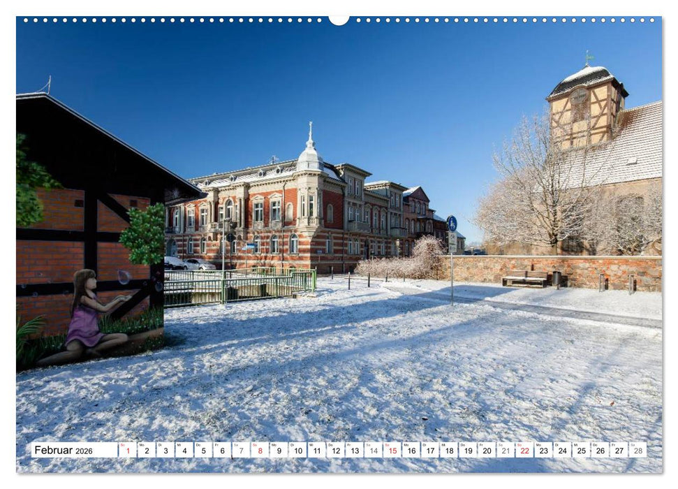 Prenzlau - im Wandel der Jahreszeiten (CALVENDO Premium Wandkalender 2026)