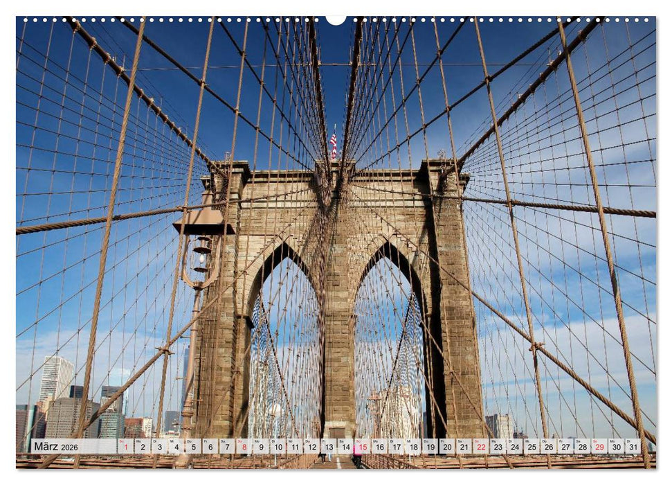 New York - Stadt deiner Träume (CALVENDO Wandkalender 2026)