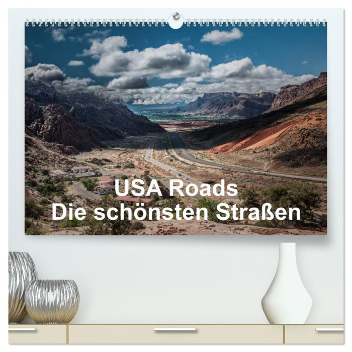 USA Roads (CALVENDO Premium Wandkalender 2026)