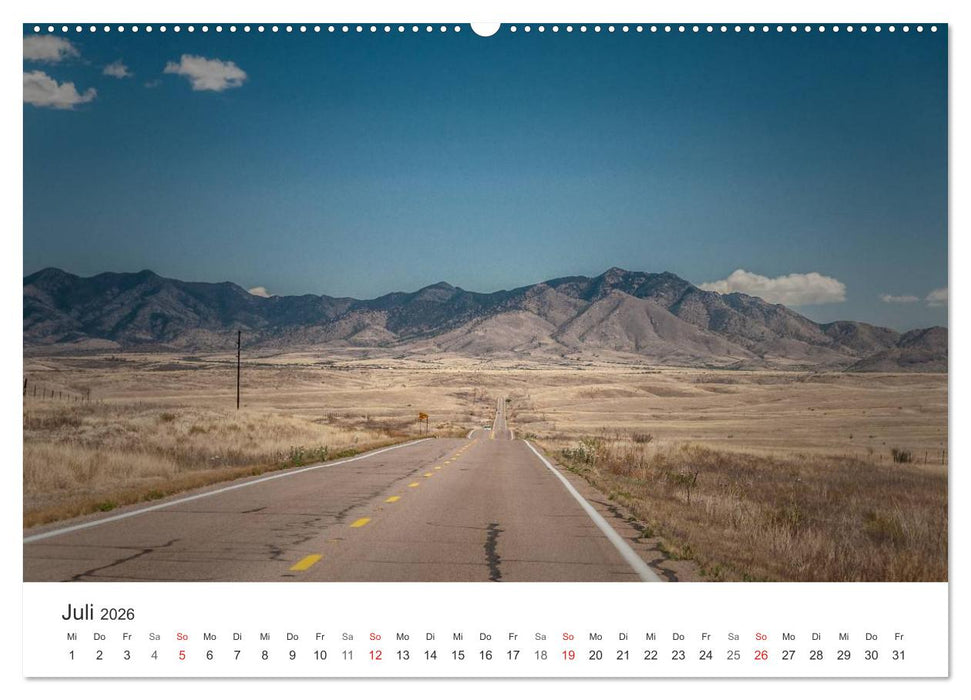 USA Roads (CALVENDO Premium Wandkalender 2026)