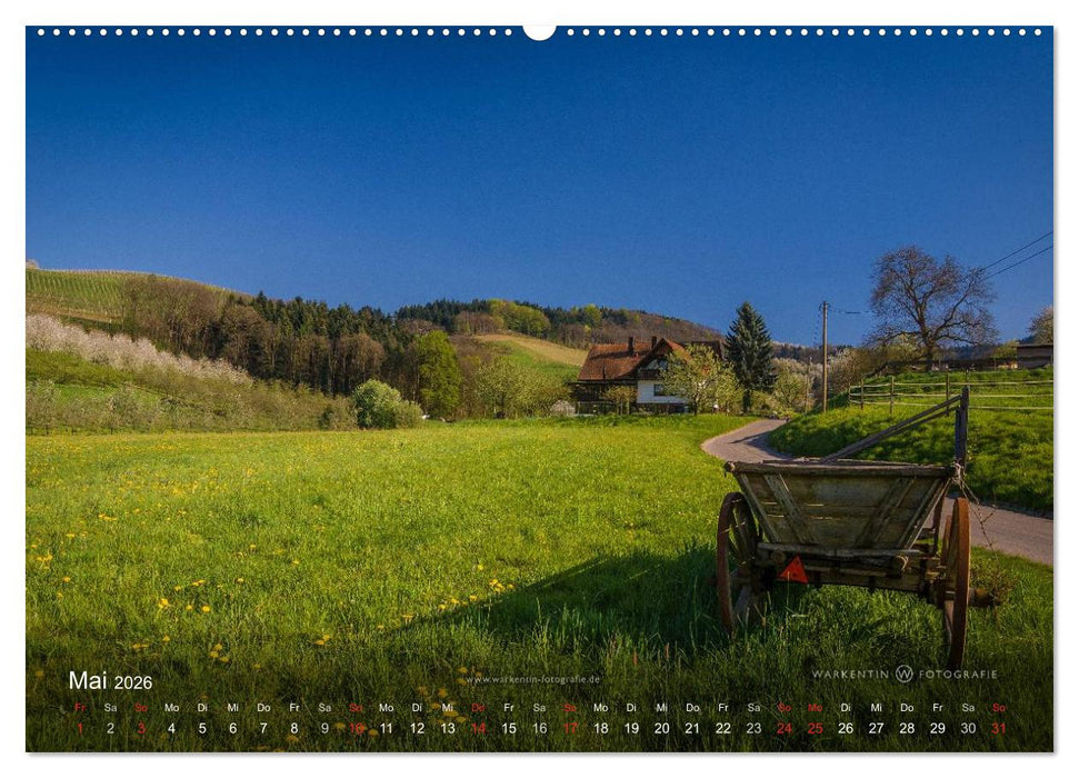 Romantisches Renchtal (CALVENDO Wandkalender 2026)