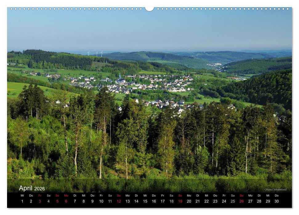 Kreis Siegen-Wittgenstein (CALVENDO Wandkalender 2026)